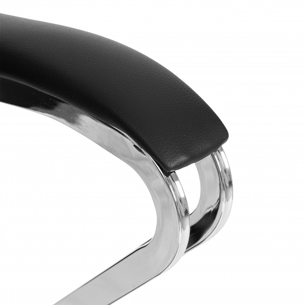 Кресло Nordic/Нордик сетка/кож.зам, черный