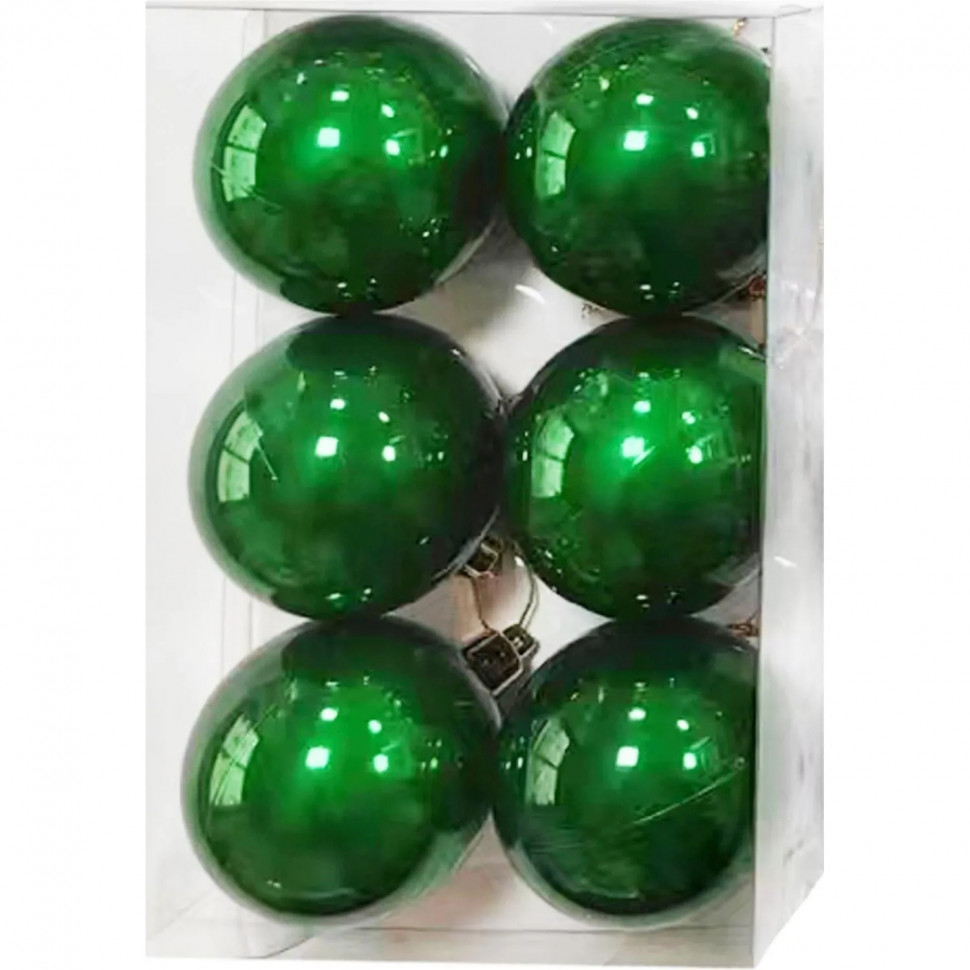 Набор шаров подвесных из полистирола, наб.6 шт / 6x6x6см арт.92704