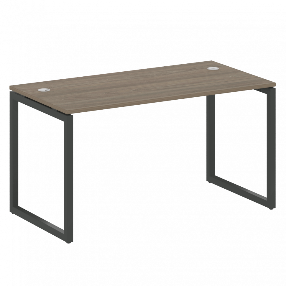 Metal System Quattro Стол письменный на О-образном м/к 40БО.СП-3 Вяз Благородный/Металл Антрацит 140 Metal System Quattro Стол письменный на О-образном м/к 40БО.СП-3 Вяз Благородный/Металл Антрацит 140