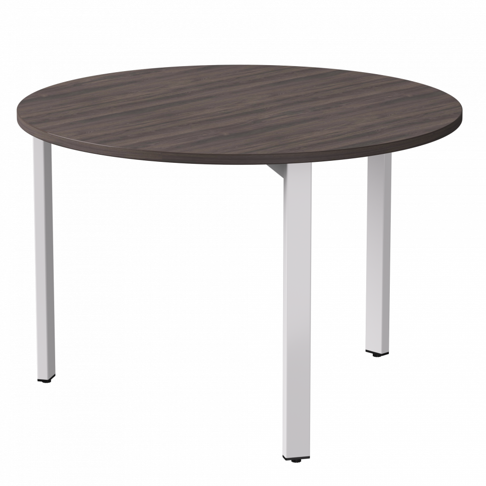 Стол переговорный Everprof EVO (ЭВО) D1100 1100x755 Дуб Пасадена/Белый