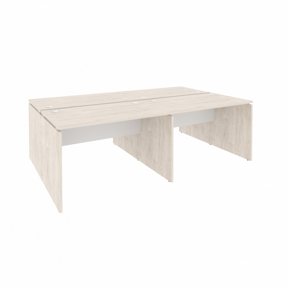 Onix Рабочая станция O.D.RS-4.2.7 Денвер Светлый/Белый Бриллиант 2360*1475*750