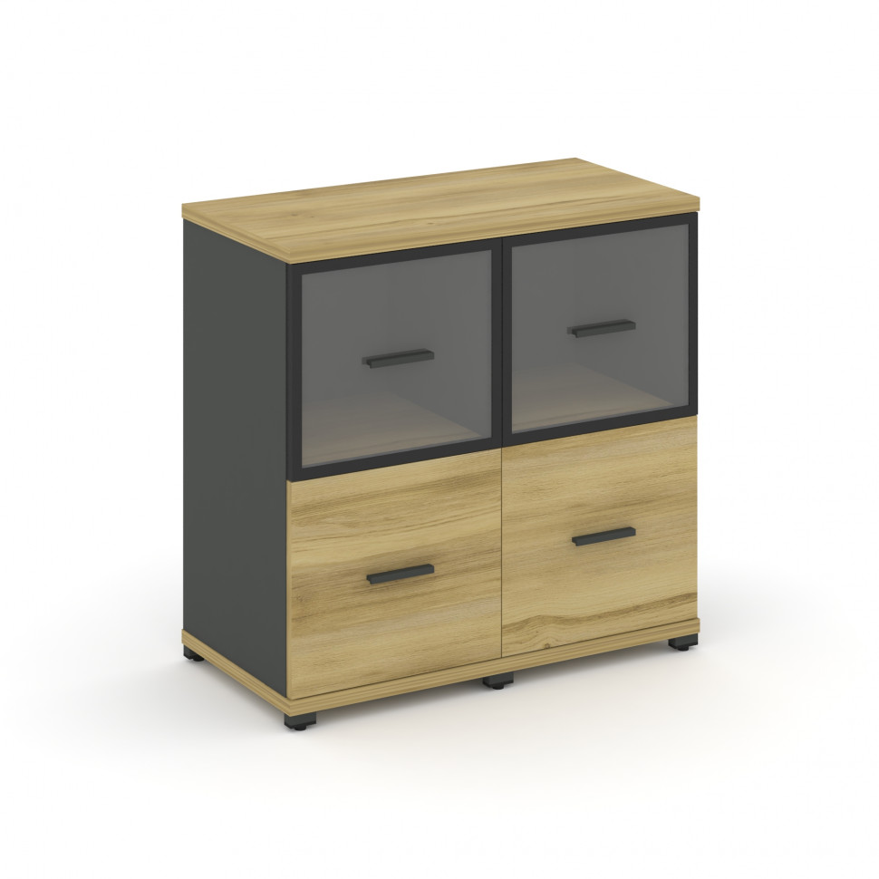 Concept Шкаф 2 узкие секции, 2 ниши CN.STU-222 RPB A Дуб Винченцо/Антрацит/Металл Антрацит/Прозрачны Concept Шкаф 2 узкие секции, 2 ниши CN.STU-222 RPB A Дуб Винченцо/Антрацит/Металл Антрацит/Прозрачны