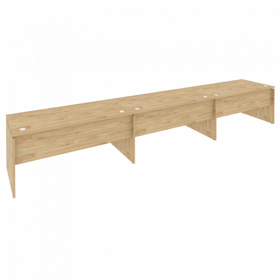 Onix Рабочая станция O.RS-3.4.8 Тиквуд Светлый 4740*800*750 Onix Рабочая станция O.RS-3.4.8 Тиквуд Светлый 4740*800*750