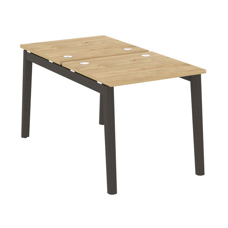 Onix Wood Рабочая станция OW.D.RS-2.0.7 Тиквуд Светлый/Дуб Темный/Металл Антрацит 780*1475*750