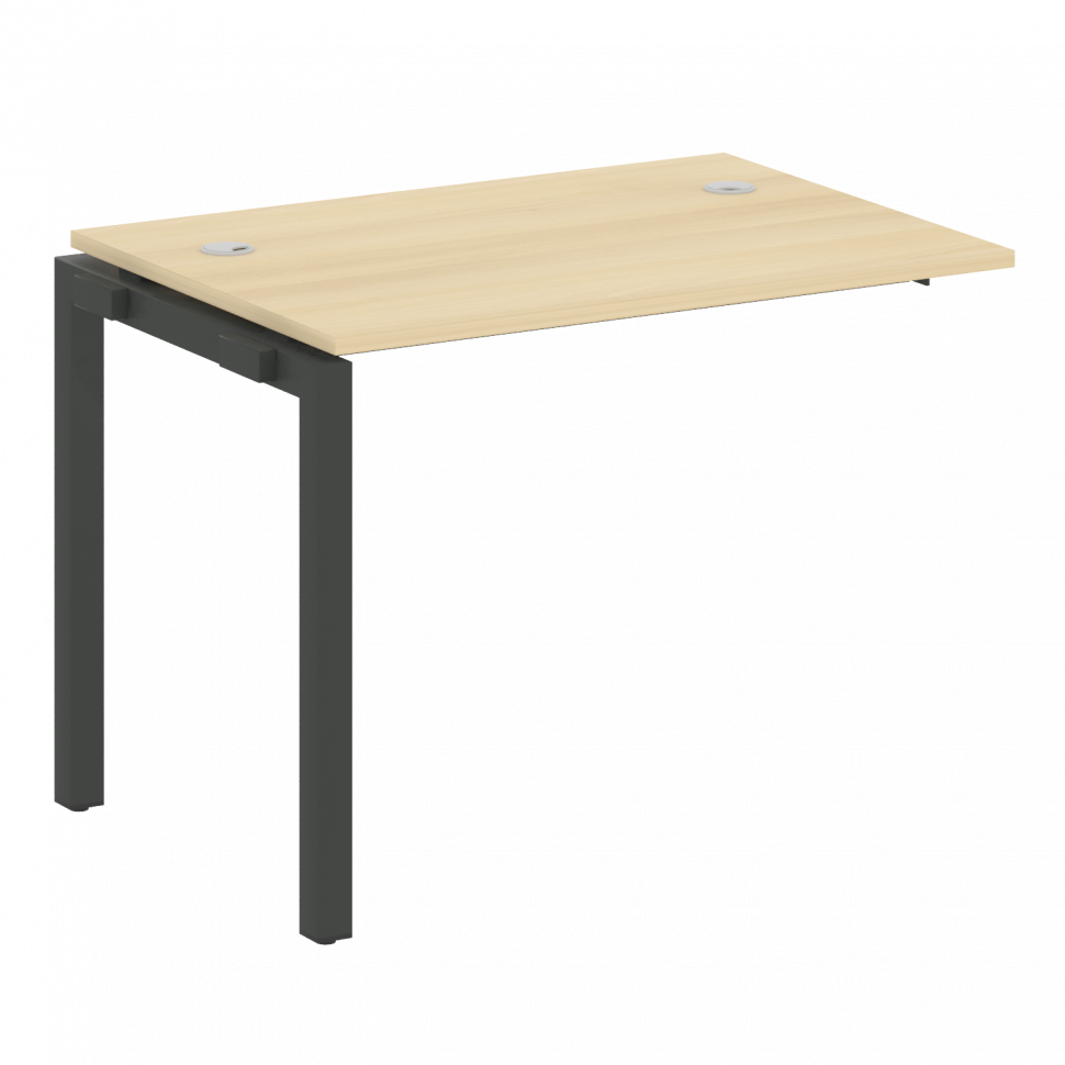 Metal System Quattro Проходной элемент рабочей станции на П-образном м/к 50БП.ПРС-СП-1.1 Акация Лорк