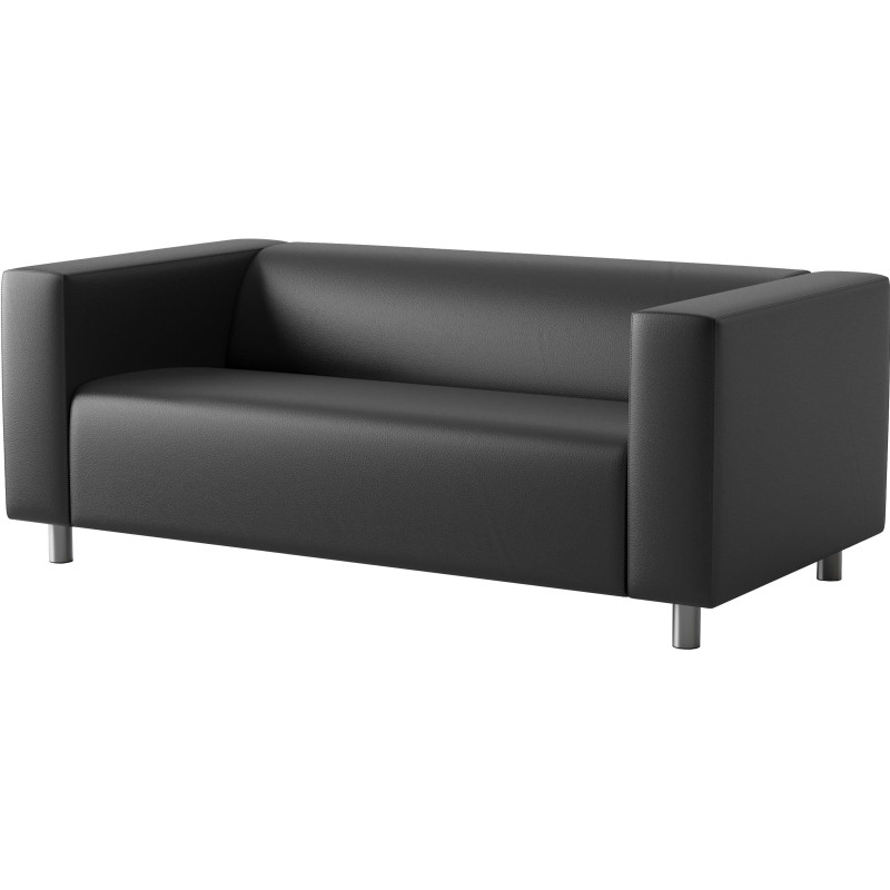 Диван SAL_0MX_НОРД Искусственная кожа Bomstad черный