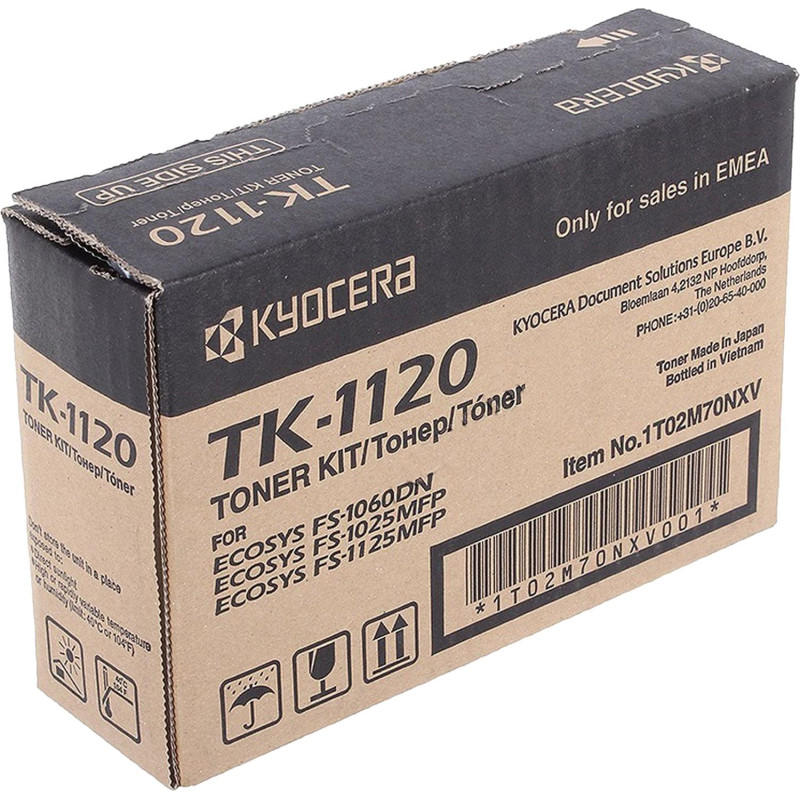 Тонер-картридж Kyocera TK-1120 чер. для FS-1060DN/1025MFP