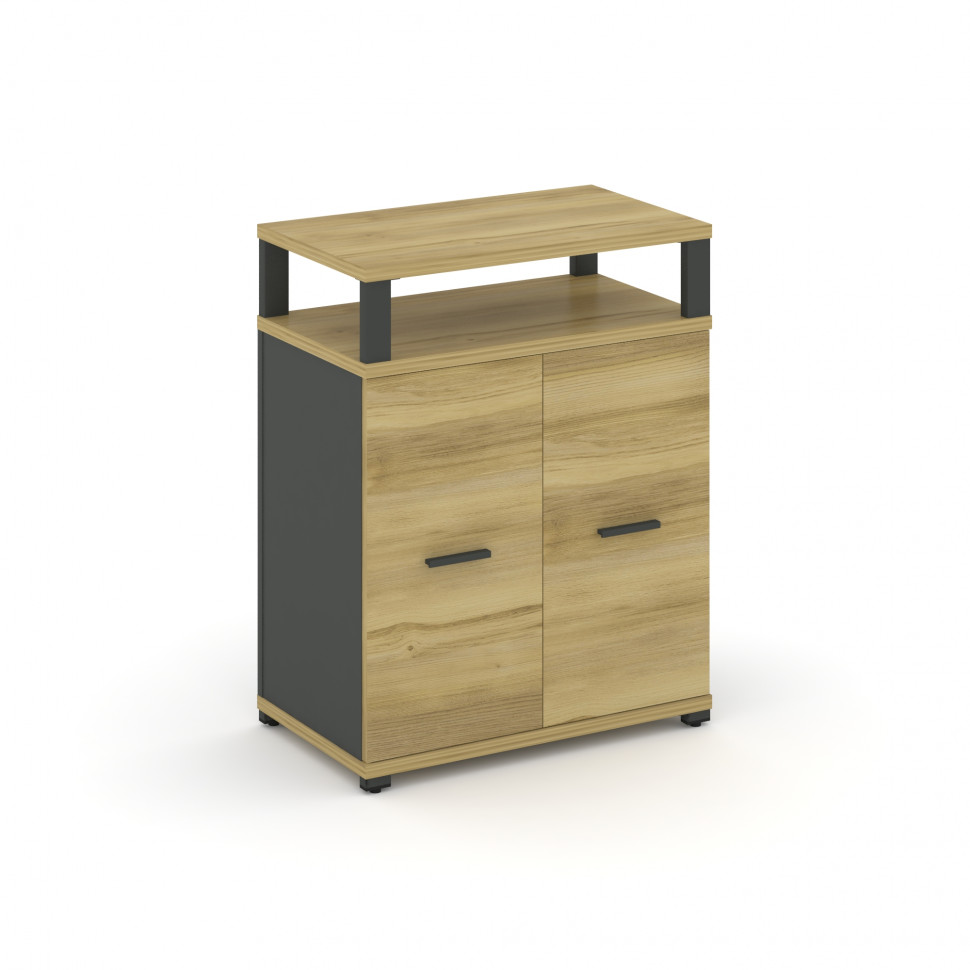 Concept Распаш. шкаф опорный/приставной с верх. горизонтом CN.SOPR-002 A Дуб Винченцо/Антрацит/Мета Concept Распаш. шкаф опорный/приставной с верх. горизонтом CN.SOPR-002 A Дуб Винченцо/Антрацит/Мета