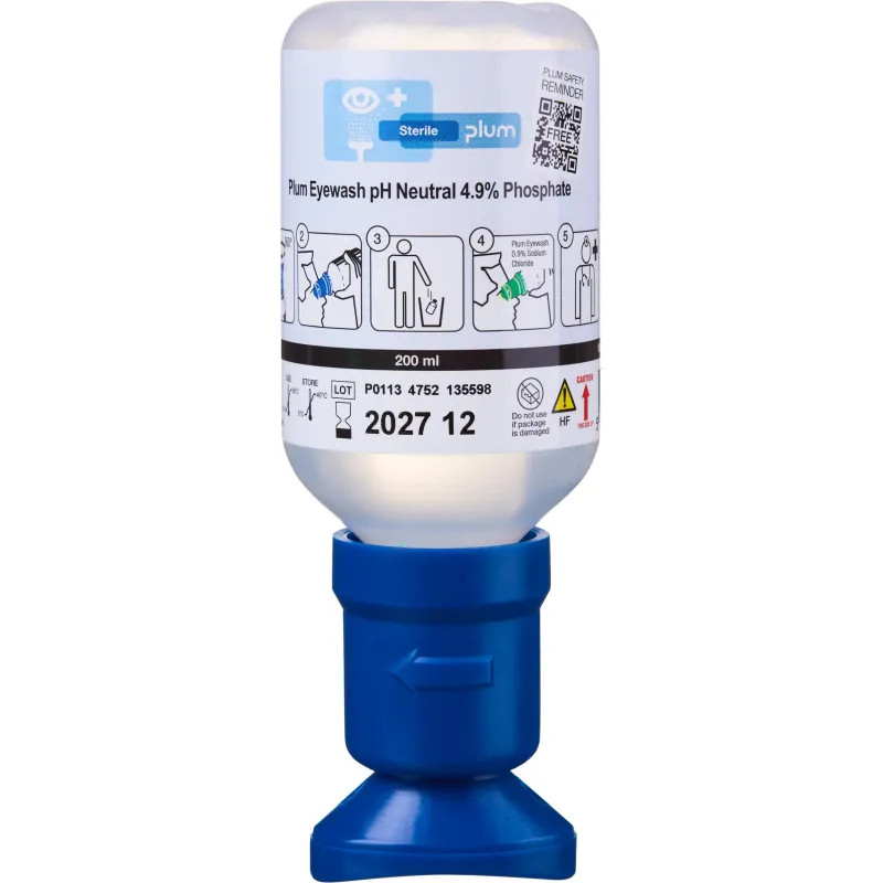 Комплект для промывки глаз Plum Eyewash 500мл+pH Neutral 200мл 4789 (6492)