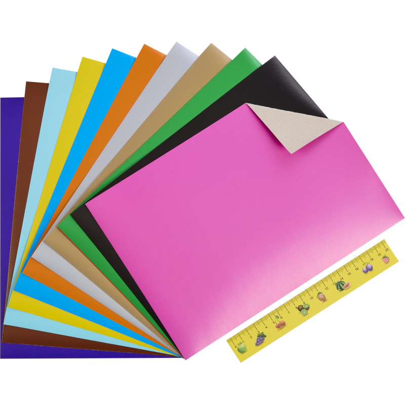 Картон цветной 12цв 12л А4 Кот в сапогах ЦК-3619