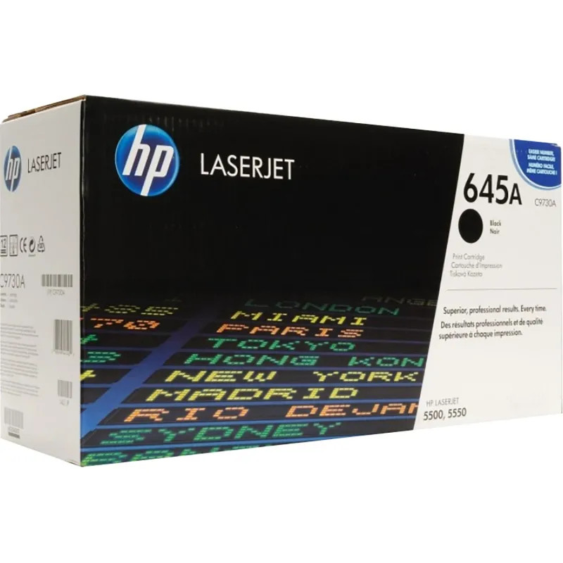 Картридж лазерный HP 645A C9730A чер. для CLJ 5500/5550