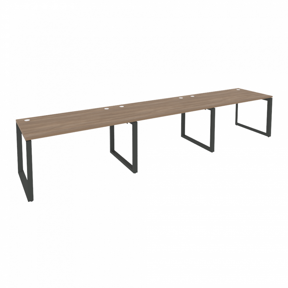 Onix Рабочая станция на О-образном м/к O.MO-RS-3.3.8 Дуб Аризона/Металл Антрацит 4140*800*750