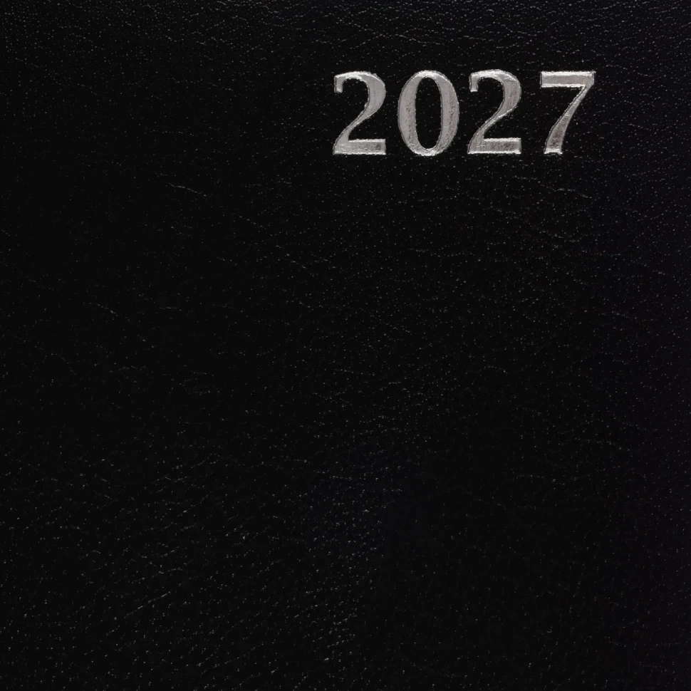 Ежедневник датированный 2027 Attache А5 168л 138x213мм балакрон черн Ежедневник датированный 2027 Attache А5 168л 138x213мм балакрон черн