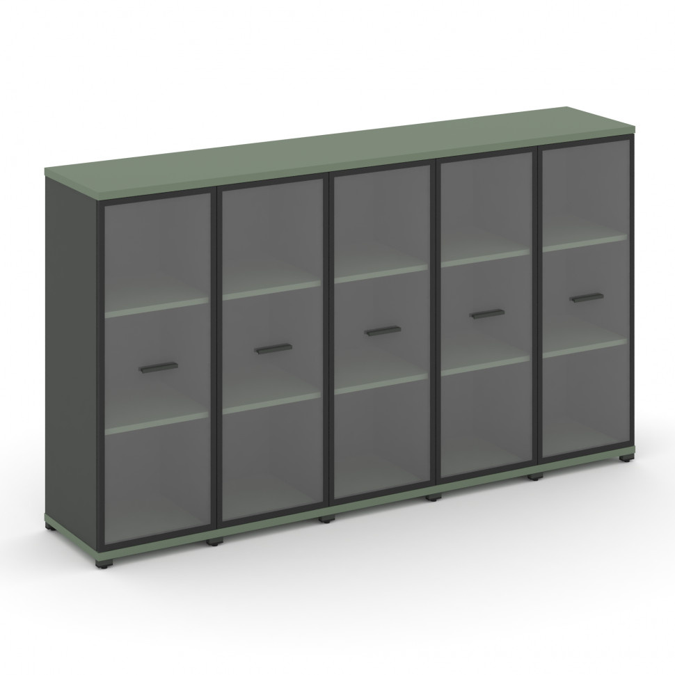 Concept Шкаф 5 узких секций, 3 ниши CN.STU-356 RPB A Кобо/Антрацит/Металл Антрацит/Прозрачный 2084*4 Concept Шкаф 5 узких секций, 3 ниши CN.STU-356 RPB A Кобо/Антрацит/Металл Антрацит/Прозрачный 2084*4