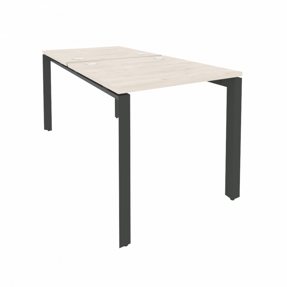Onix Рабочая станция на П-образном м/к O.MP-D.RS-2.0.8 Денвер Светлый/Металл Антрацит 780*1635*750