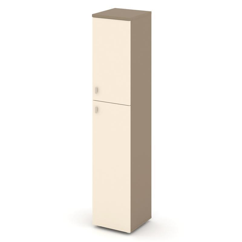 Estetica Шкаф высокий узкий правый ES.SU-1.8 (R) Латте/Сатин 400*420*1977