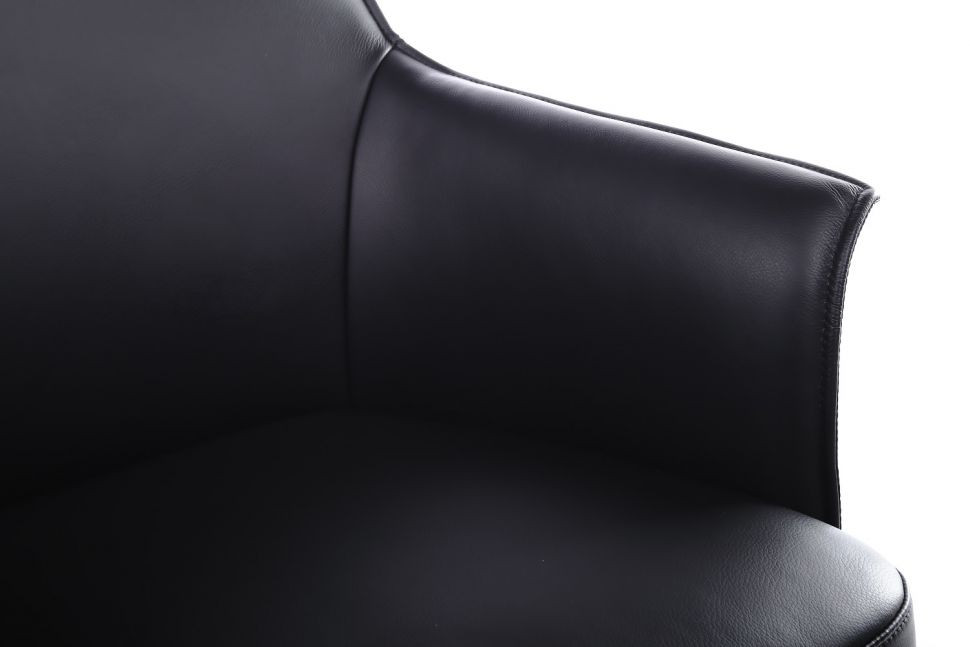 Кресло Rosso-M В1918 Чёрный (3A MND9901) натуральная кожа 68*68*88-94