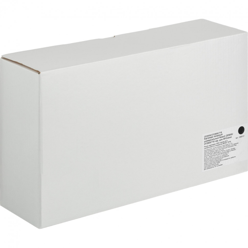 Картридж лазерный универсальный Retech CE505X/CF280X/719 чер. для HP/Canon