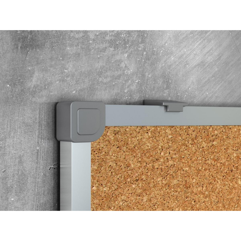 Доска для информации комб.пробков/магн-маркерная лак 60х90см алюм.ра Combo