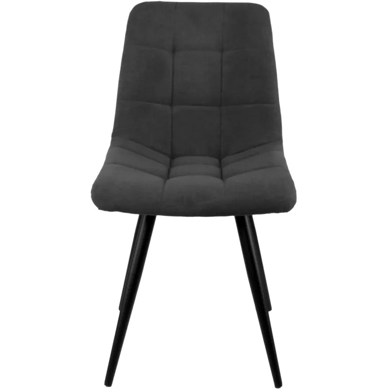 Стул Комус FORM HN BLACK (BOX-4) RU SORO-95 темно-серый/ черный