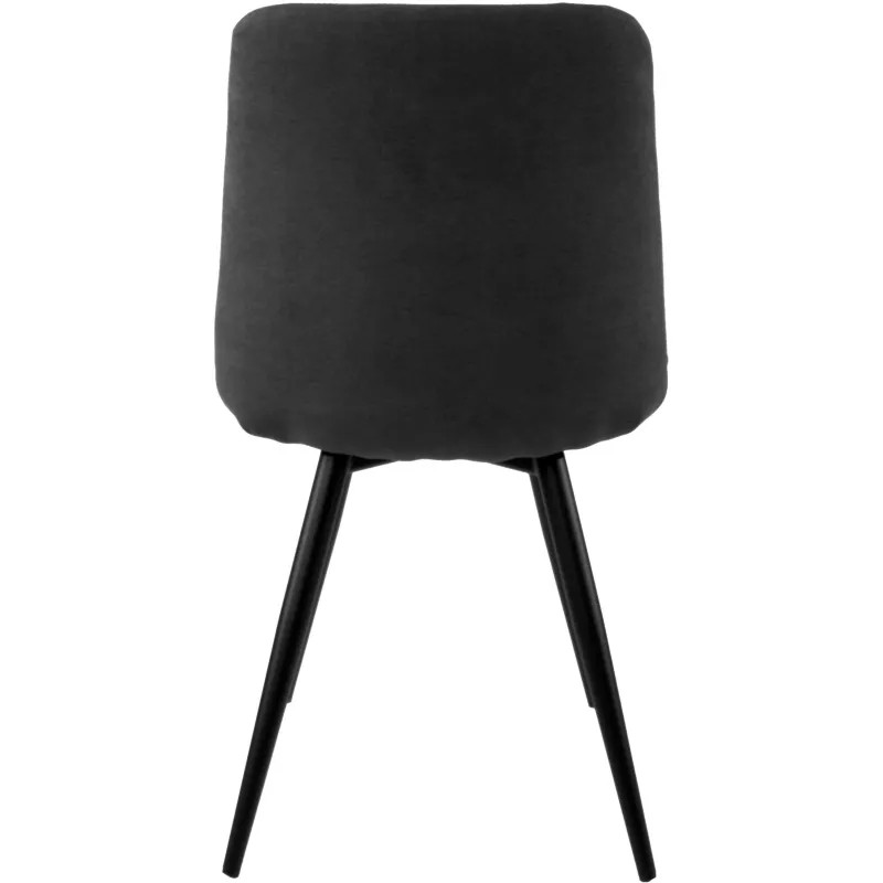 Стул Комус FORM HN BLACK (BOX-4) RU SORO-95 темно-серый/ черный