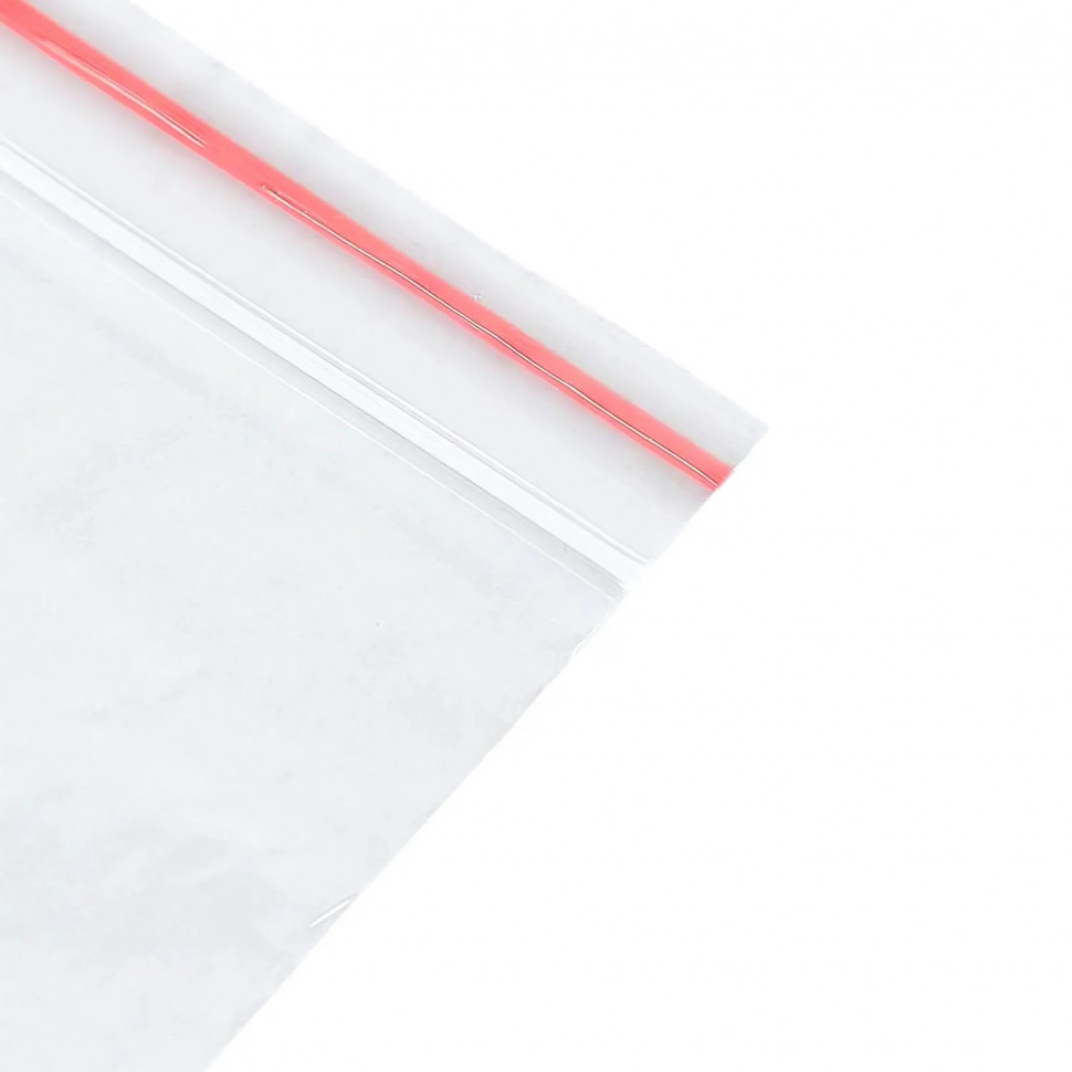 Пакет с замком (Zip Lock) 8х12 см, 40 мкм, 100 шт/уп