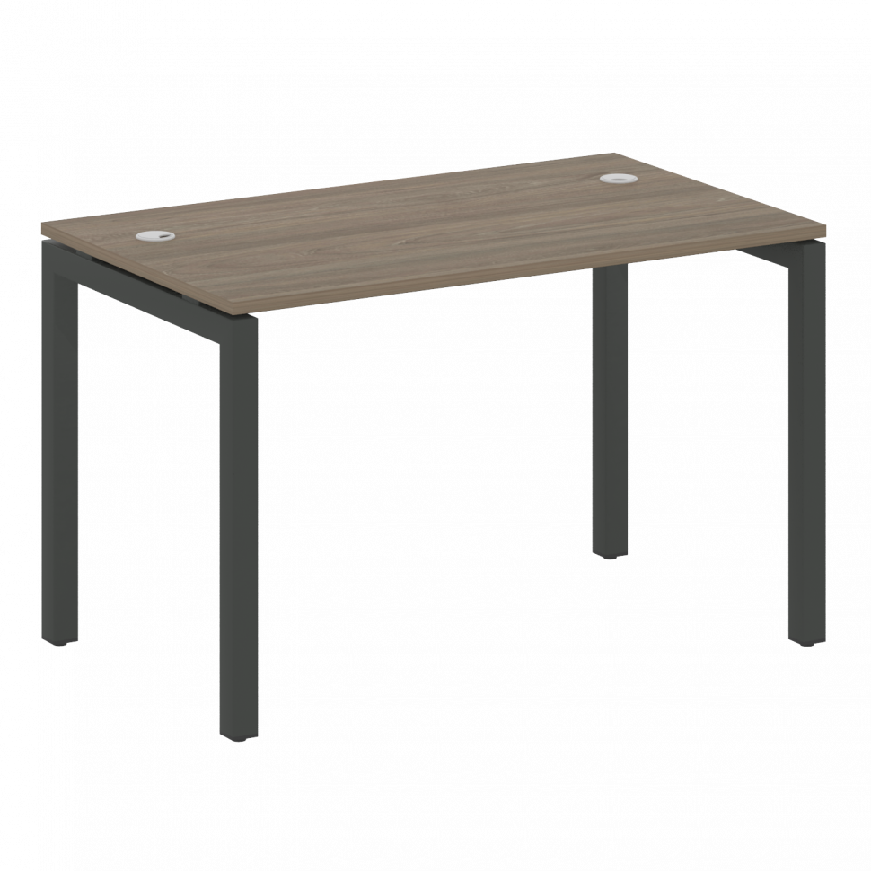 Metal System Quattro Стол письменный на П-образном м/к 50БП.СП-2 Вяз Благородный/Металл Антрацит 120 Metal System Quattro Стол письменный на П-образном м/к 50БП.СП-2 Вяз Благородный/Металл Антрацит 120
