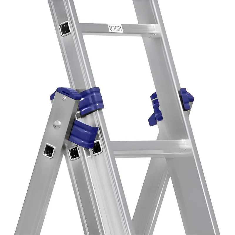 Лестница Алюмет алюминиевая трехсекционная 3x7 5307