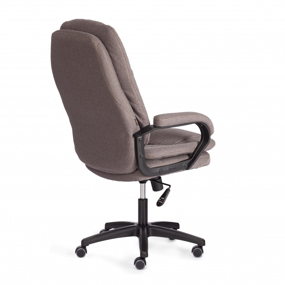 Кресло COMFORT LT (22) ткань рогожка Nice, мокко (серо-бежевая)