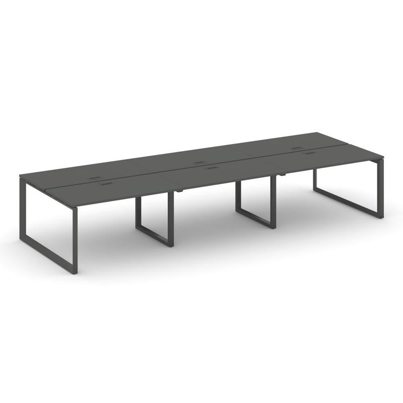 Style Project Рабочая станция двухсторонняя SN-59O.DRS-073 Антрацит/Металл Антрацит/Черный Заглушка