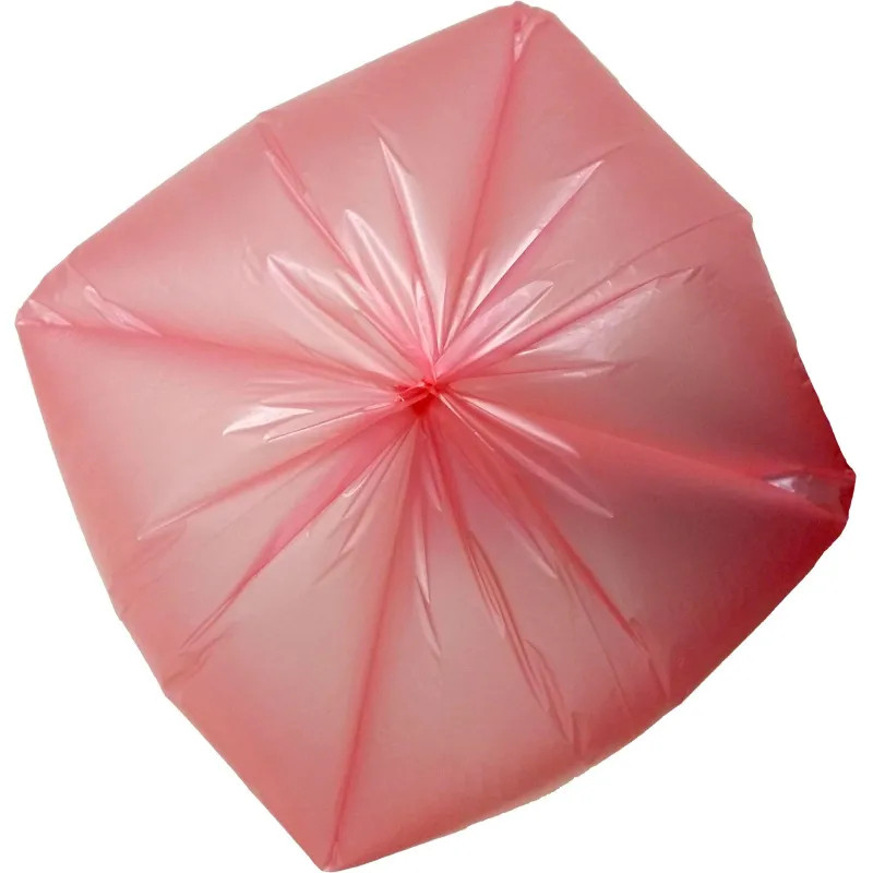 Мешки для мусора ПНД 60л 10мкм 20шт/рул красный 58х68см_СПБ