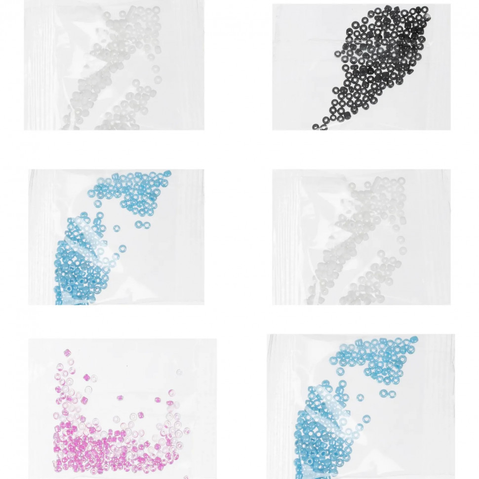 Набор для изготовления Фигурки из бисера.Брелоки Котенок, зайчонок, Бис-102