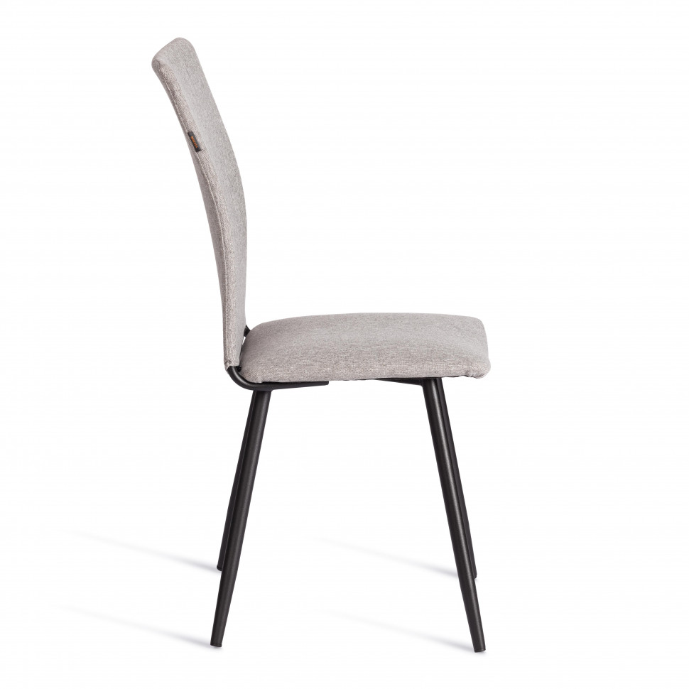 Стул обеденный La Rousse NEW, ткань рогожка, серый/черный, 3M 16/2, 45x55x93 см