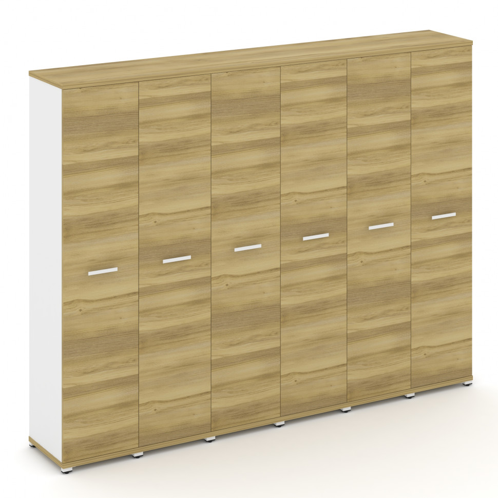 Concept Шкаф 6 узких секций, 5 ниш CN.STU-568 W Дуб Винченцо/Белый Бриллиант/Металл Белый 2500*420*1 Concept Шкаф 6 узких секций, 5 ниш CN.STU-568 W Дуб Винченцо/Белый Бриллиант/Металл Белый 2500*420*1