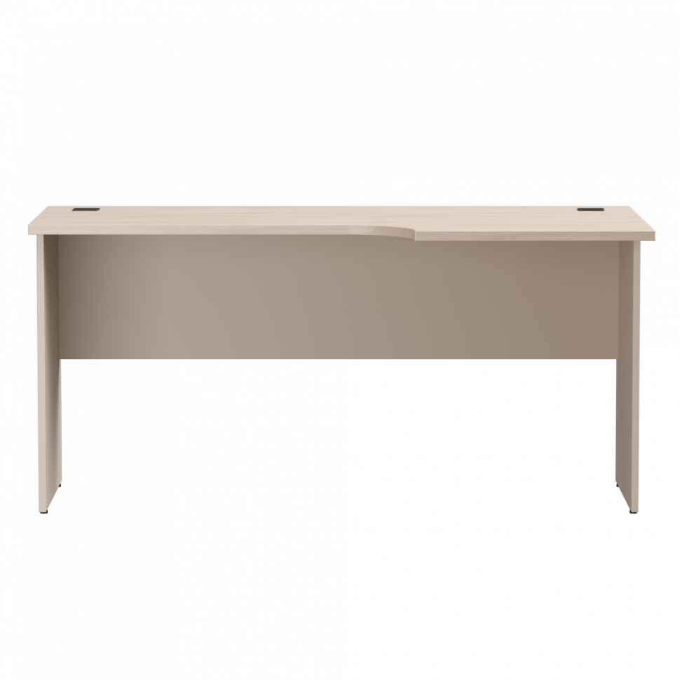Стол эргономичный правый Everprof EVO (ЭВО) опоры ЛДСП 1580х670(870)x755 мм Дуб Соната/Кашемир