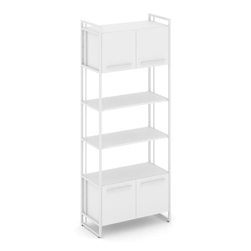 Rift Шкаф 5 ниш широкий RF.SS-54 Белый Бриллиант/Металл Белый/Белый Ручки 798*396*2010 Rift Шкаф 5 ниш широкий RF.SS-54 Белый Бриллиант/Металл Белый/Белый Ручки 798*396*2010