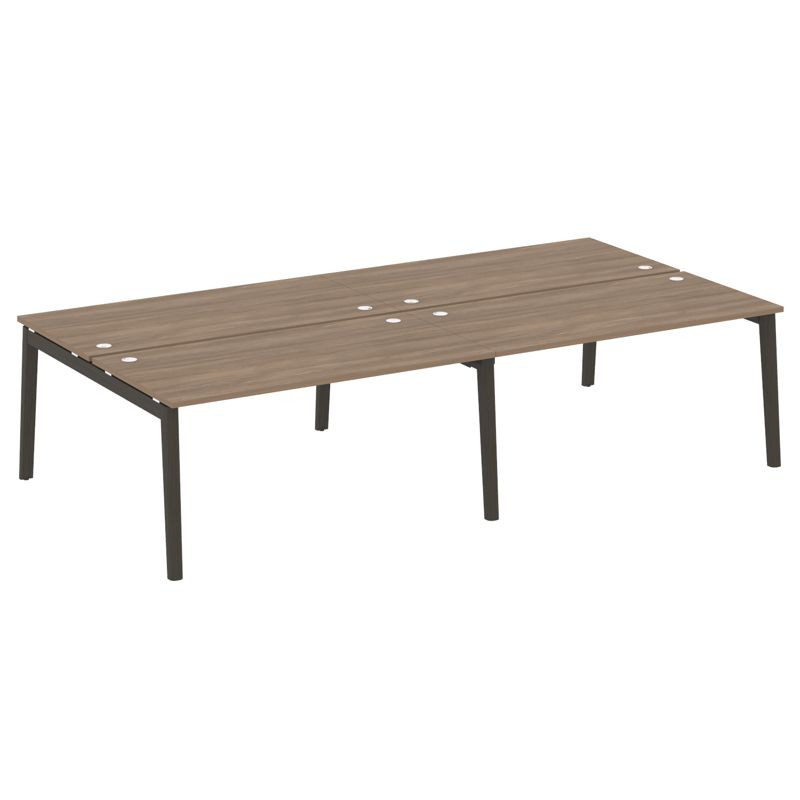 Onix Wood Рабочая станция OW.D.RS-4.4.8 Дуб Аризона/Дуб Темный/Металл Антрацит 3160*1635*750