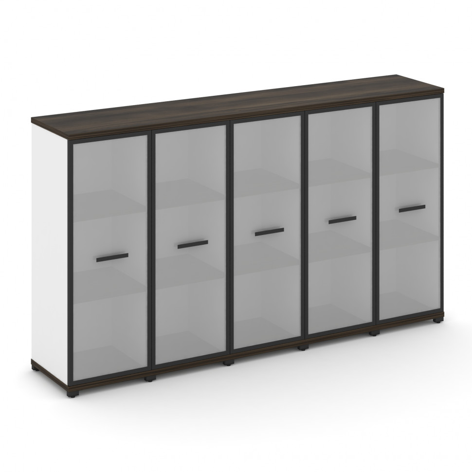 Concept Шкаф 5 узких секций, 3 ниши CN.STU-356 RMB B Дуб Мали/Белый Бриллиант/Металл Черный/Сатин 20 Concept Шкаф 5 узких секций, 3 ниши CN.STU-356 RMB B Дуб Мали/Белый Бриллиант/Металл Черный/Сатин 20