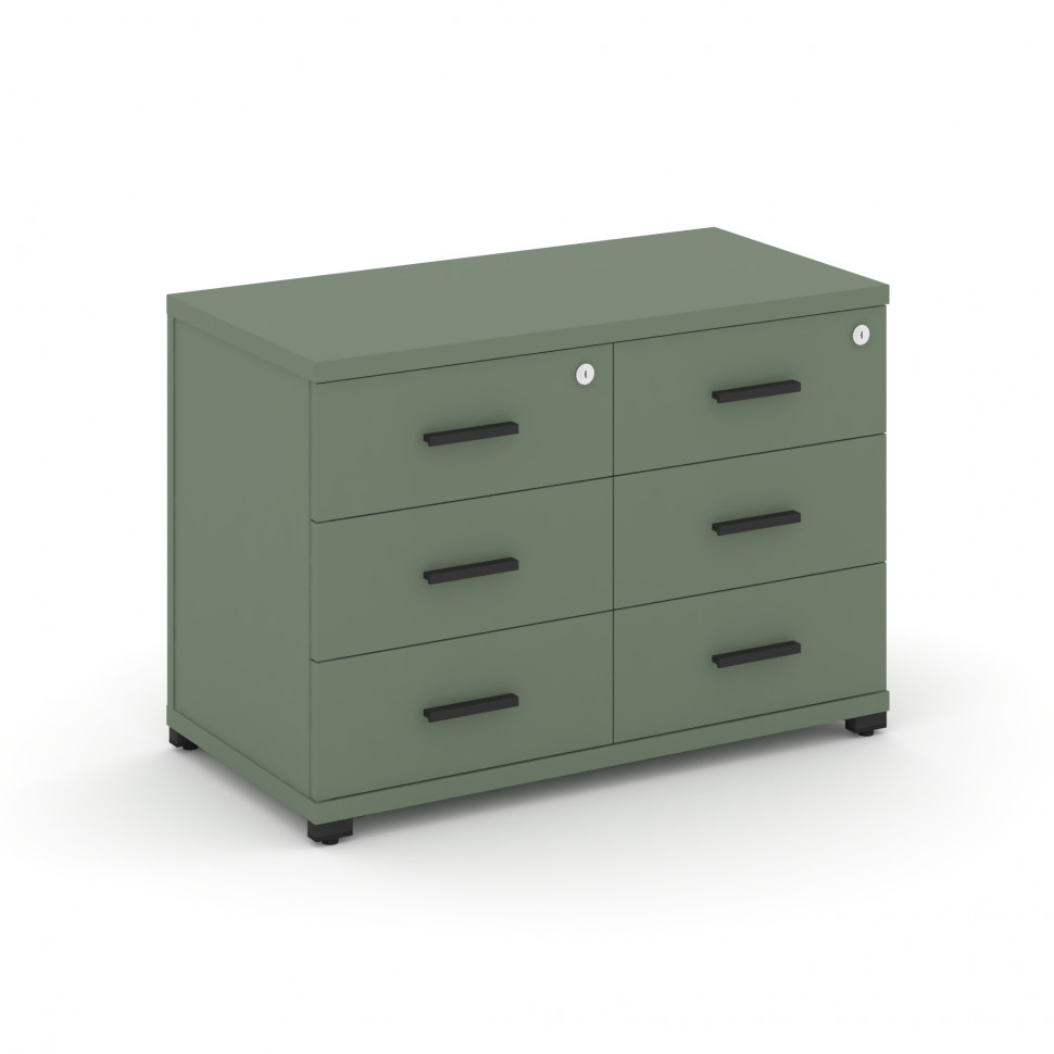 Concept Тумба приставная широкая 6 ящ. CN.TSP-007 B Кобо/Металл Черный 836*420*583 Concept Тумба приставная широкая 6 ящ. CN.TSP-007 B Кобо/Металл Черный 836*420*583