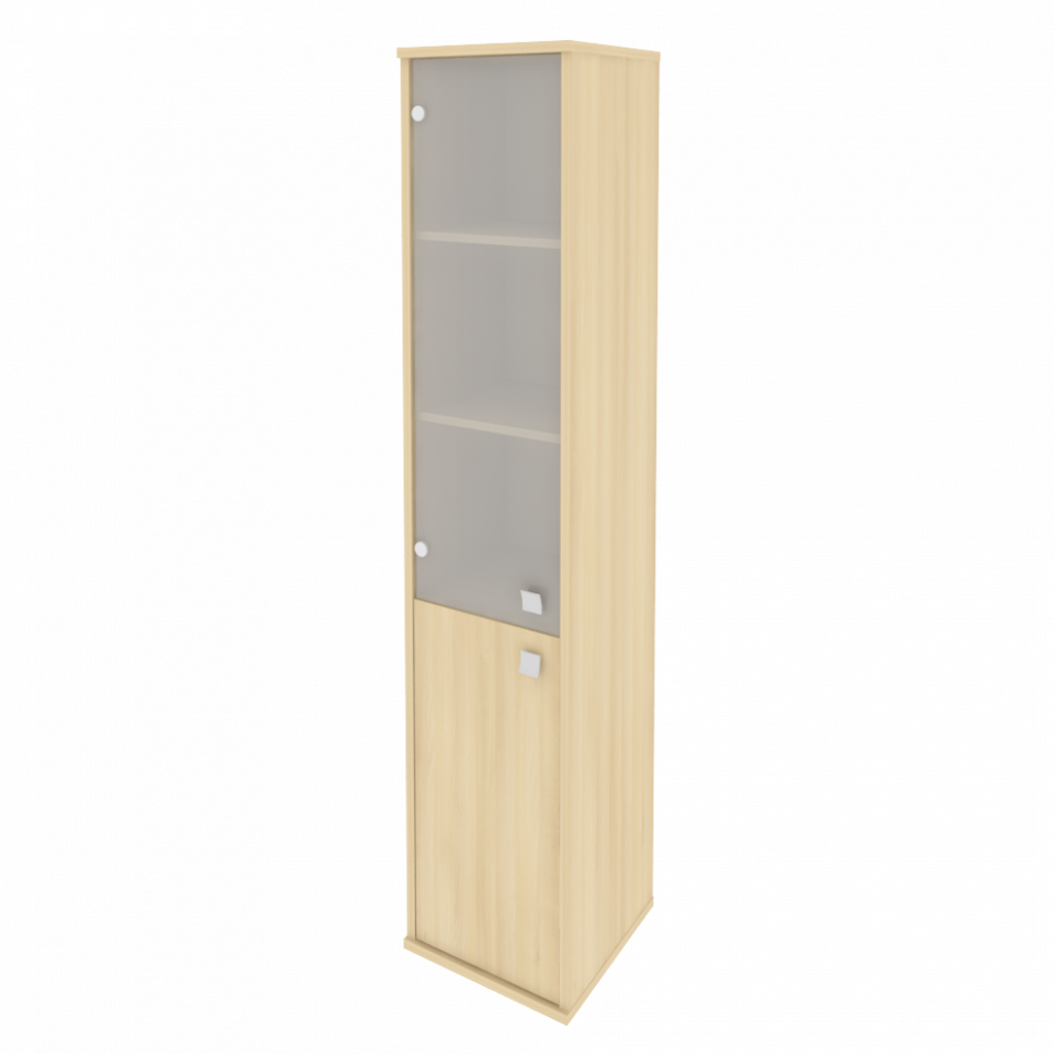 Style Шкаф высокий узкий левый Л.СУ-1.2 (L) Акация Лорка 412*410*1980