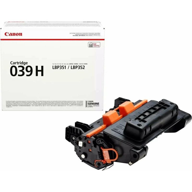 Картридж лазерный Canon CRG 039 H BK (0288C001) чер. пов.емк. для LBP 352x Картридж лазерный Canon CRG 039 H BK (0288C001) чер. пов.емк. для LBP 352x