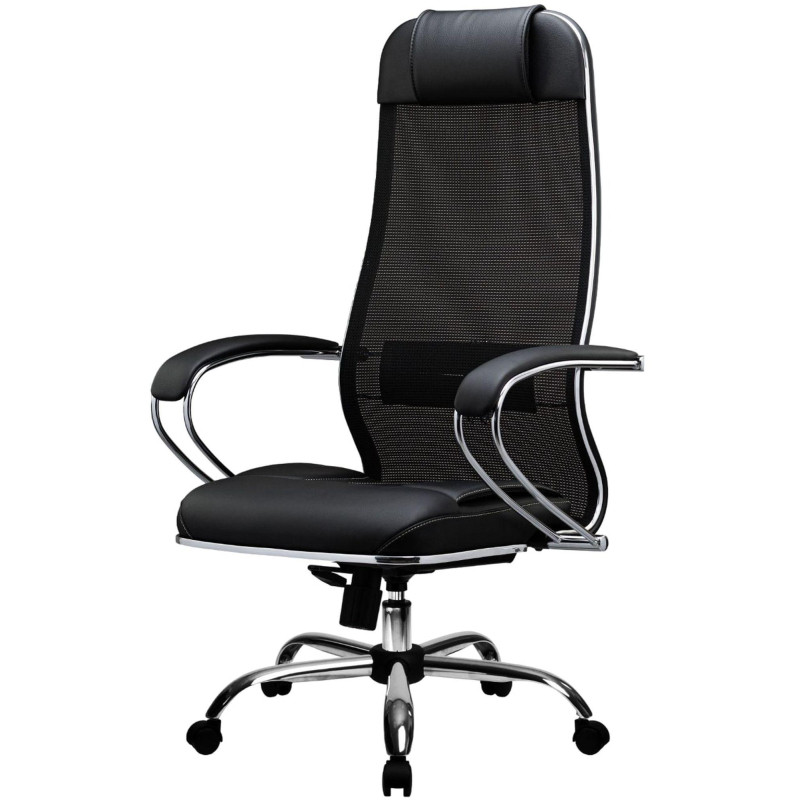 Кресло 0MX_MT_МЕТТА-5 Infinity Easy Clean/подл.116/осн.003 черный