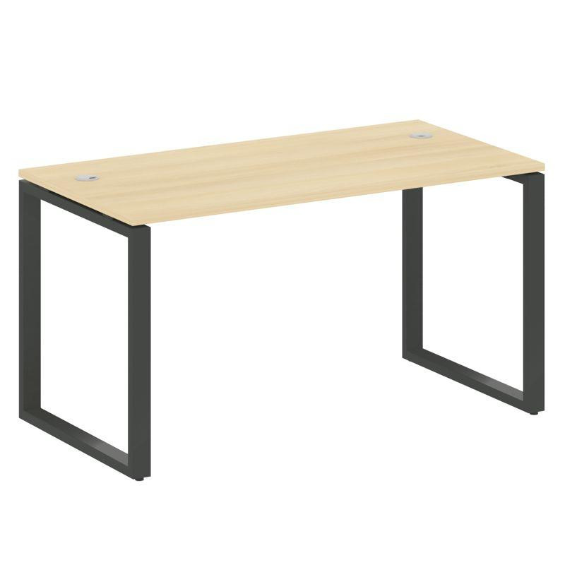 Metal System Стол письменный на О-образном м/к БО.СП-3 Акация Лорка/Металл Антрацит 1400*720*750 Metal System Стол письменный на О-образном м/к БО.СП-3 Акация Лорка/Металл Антрацит 1400*720*750