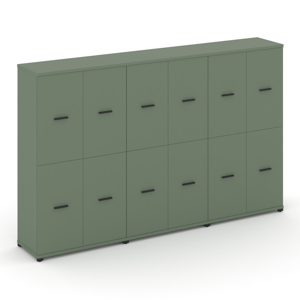 Concept Шкаф 3 широкие секции, 4 ниши CN.STS-432 B Кобо/Металл Черный 2500*420*1554 Concept Шкаф 3 широкие секции, 4 ниши CN.STS-432 B Кобо/Металл Черный 2500*420*1554