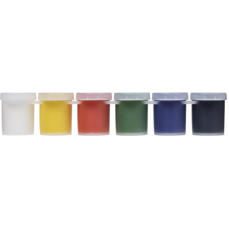 Гуашь 6цв,15мл,Луч Zoo,блок тара