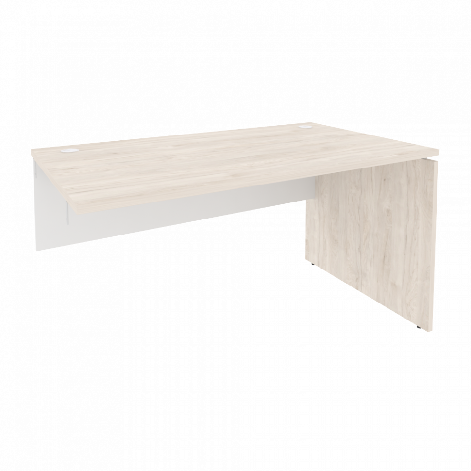 Onix Наборный элемент рабочей станции O.1.NRS-3.8 Денвер Светлый/Белый Бриллиант 1380*800*750