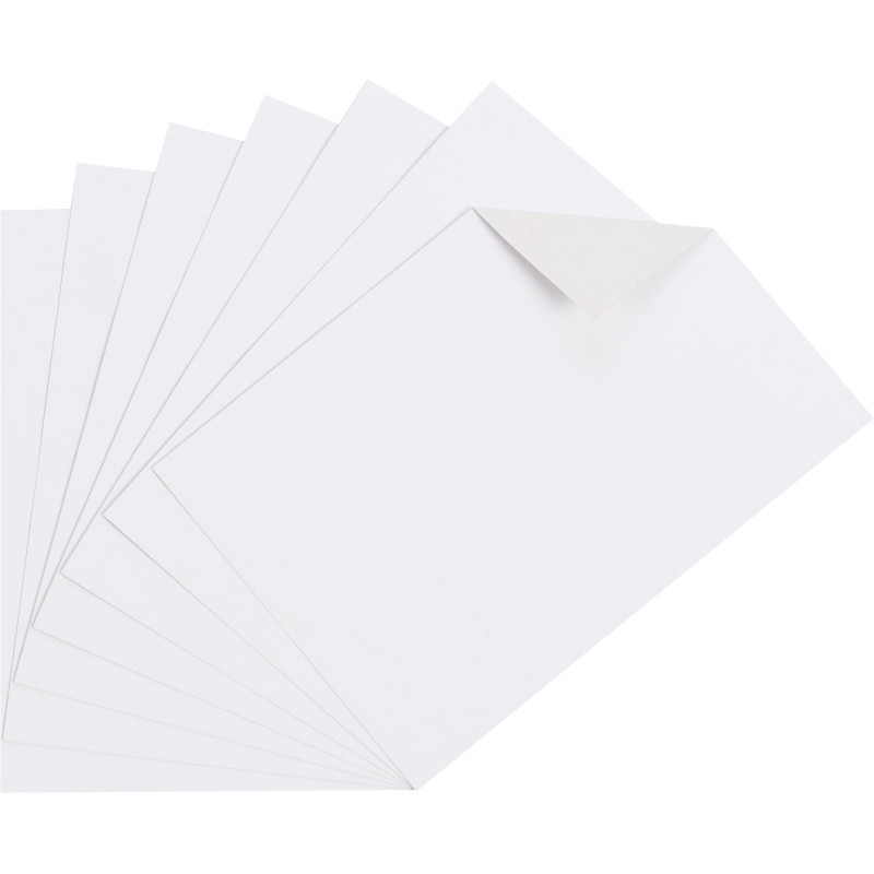 Картон белый  100л,А4,мелов,240гр, уп.крафт