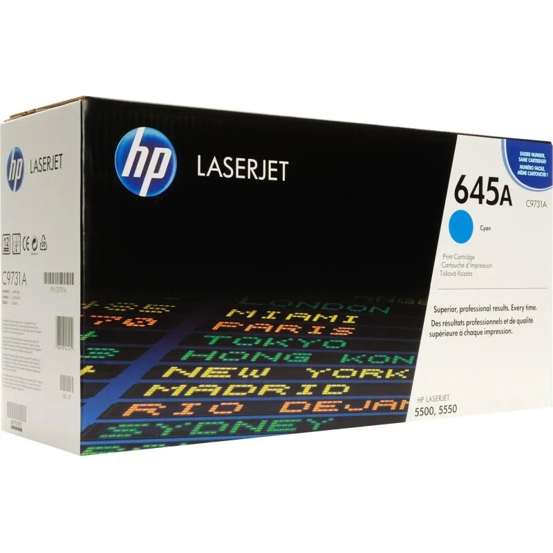 Картридж лазерный HP 645A C9731A гол. для CLJ 5500/5550