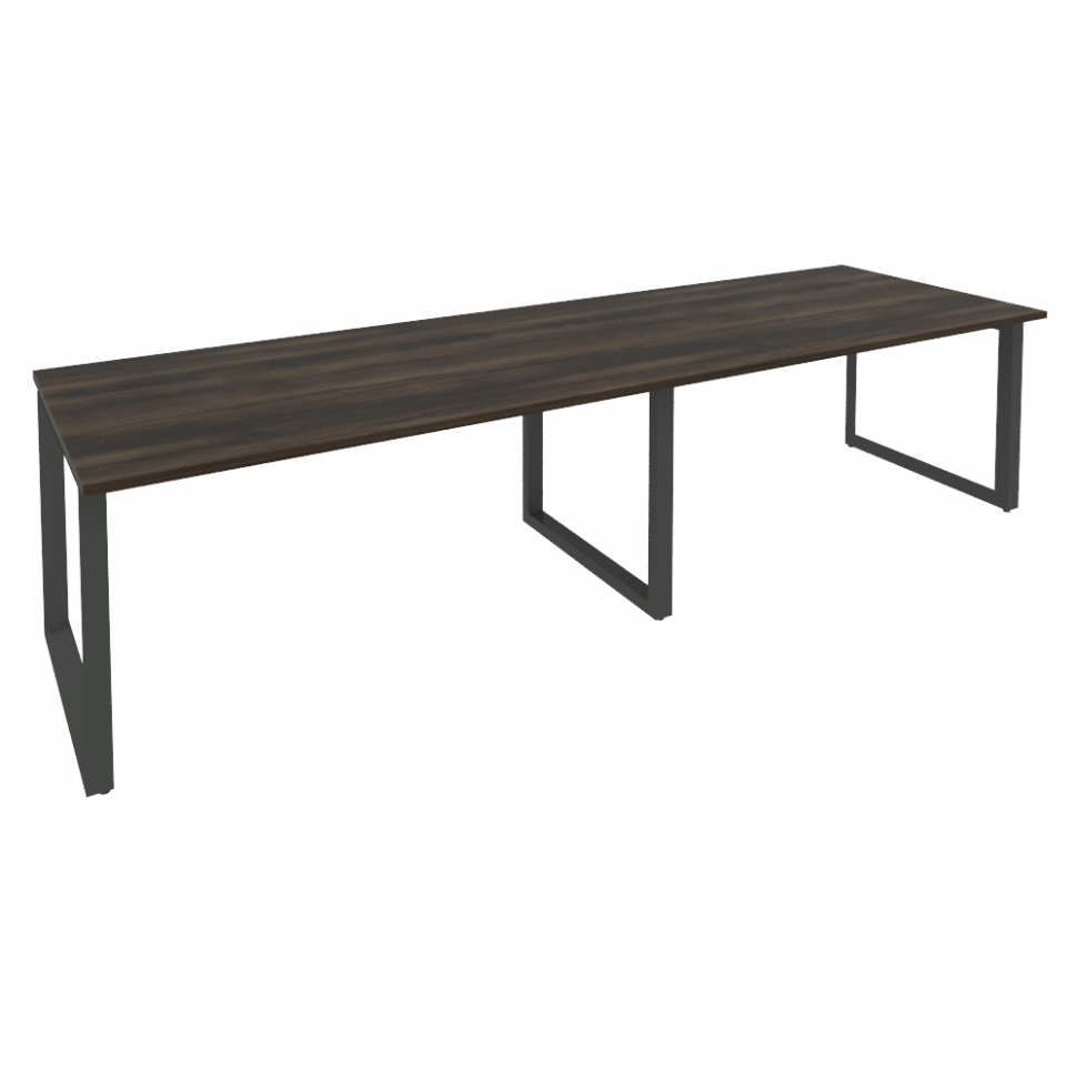 Onix Стол переговорный O.MO-PRG-2.4 Дуб Мали/Металл Антрацит 3160*980*750 Onix Стол переговорный O.MO-PRG-2.4 Дуб Мали/Металл Антрацит 3160*980*750