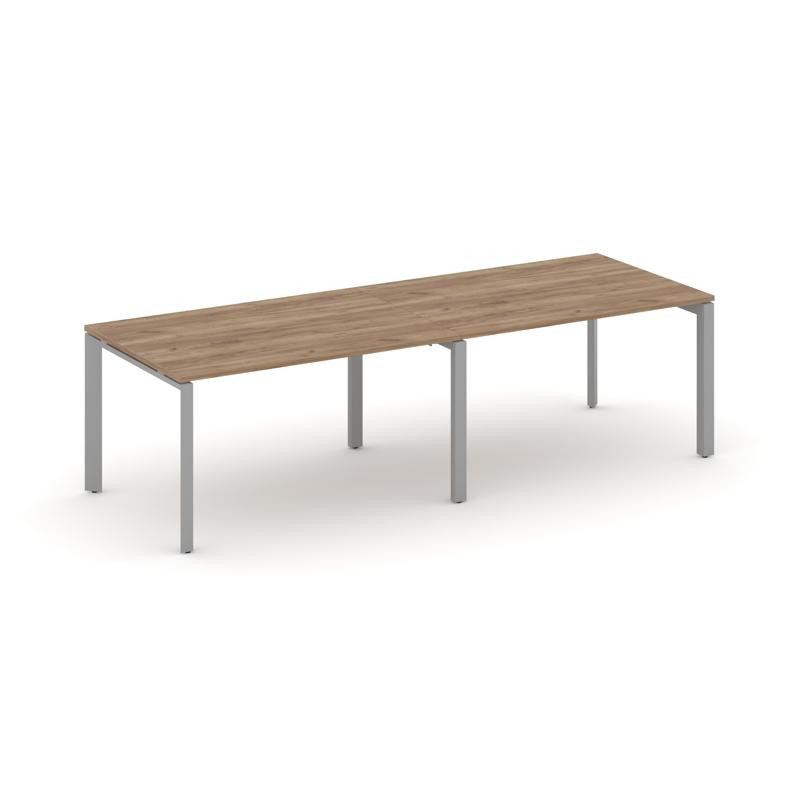 Style Project Стол переговорный SN-59P.SPRG-011.3 Дуб Табак/Металл Серый 1960*980*750